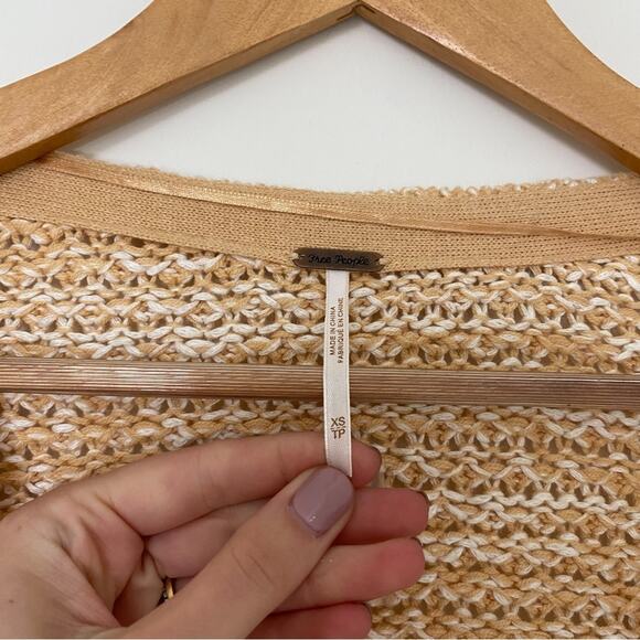 Free People Coconut V-Neck Sweater - Picture 7 of 8